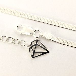 AA+ Q Made in Italy S925 Herringbone Chain